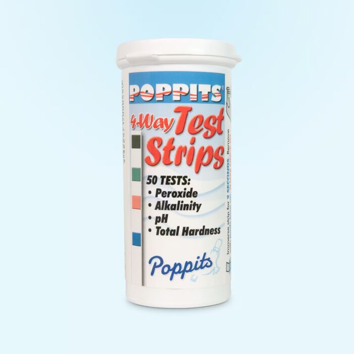 Poppits Sanitiser 4 Way Test Strips