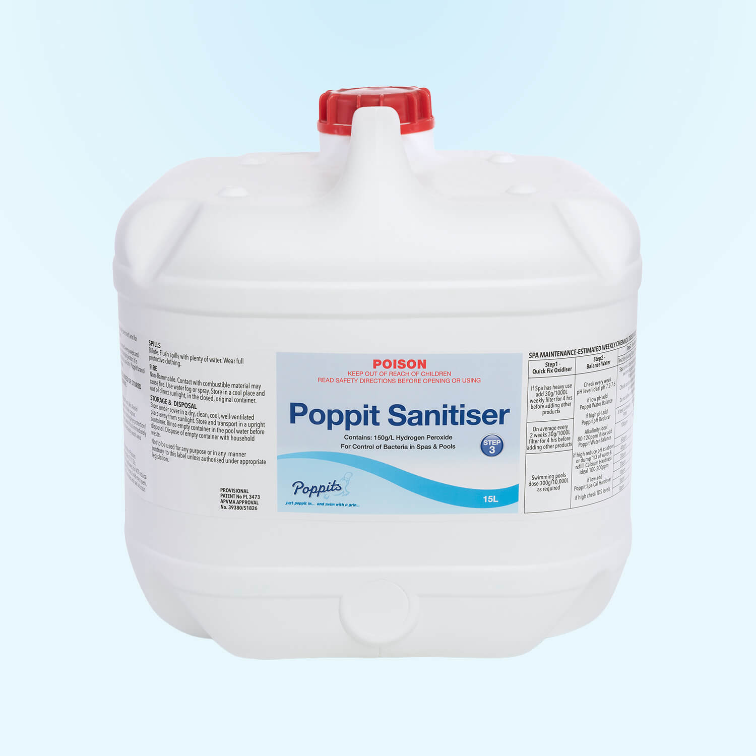 Poppits Spa Sanitiser - Image 2