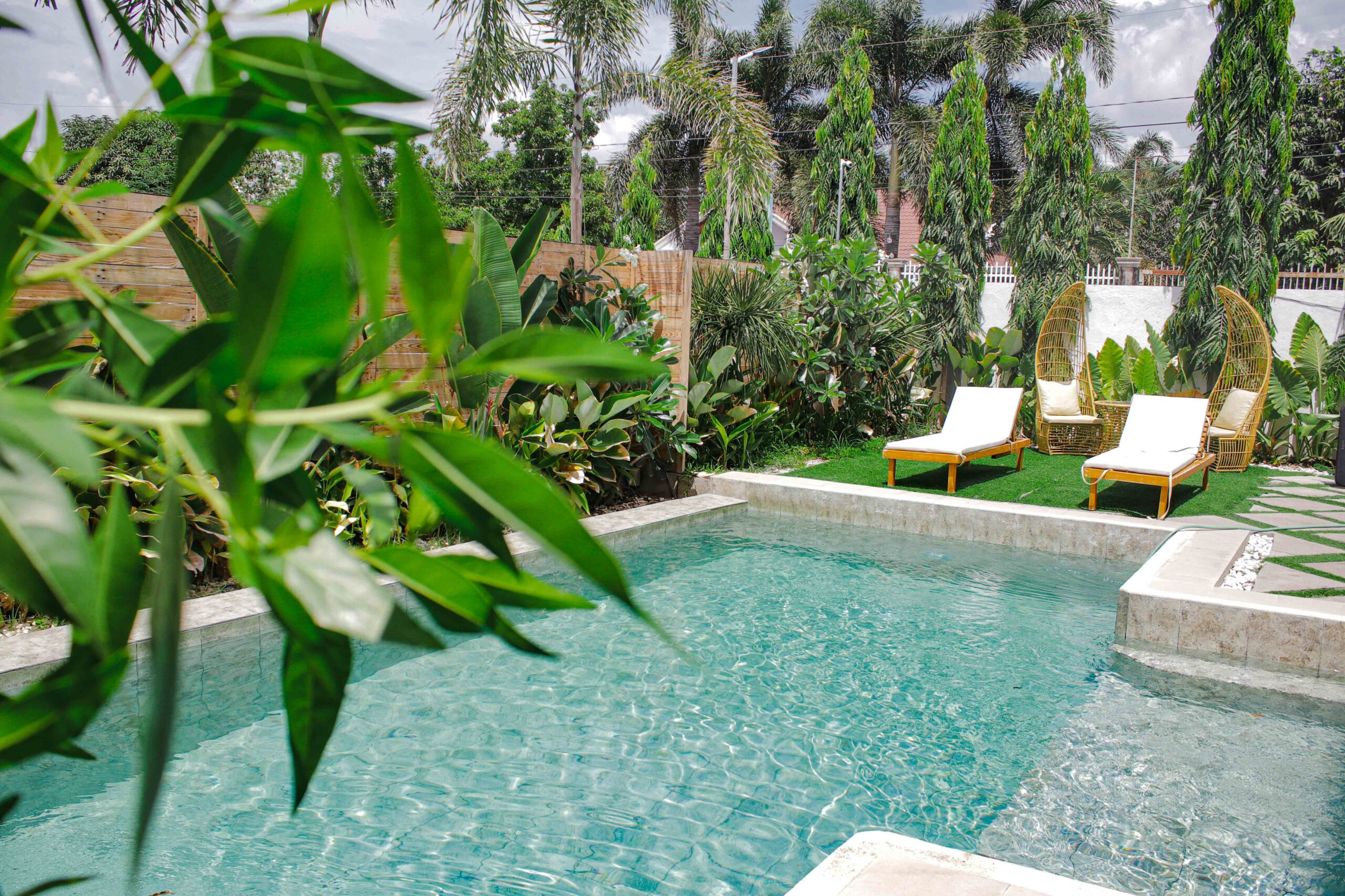 Photo for Modern Pool Decking Alternatives Swimart DIY Tips article.